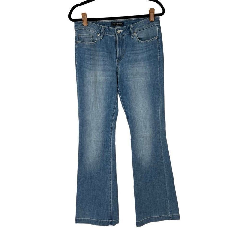 Banana Republic‎ Factory Light  Wash Wide Leg Jeans 29/8